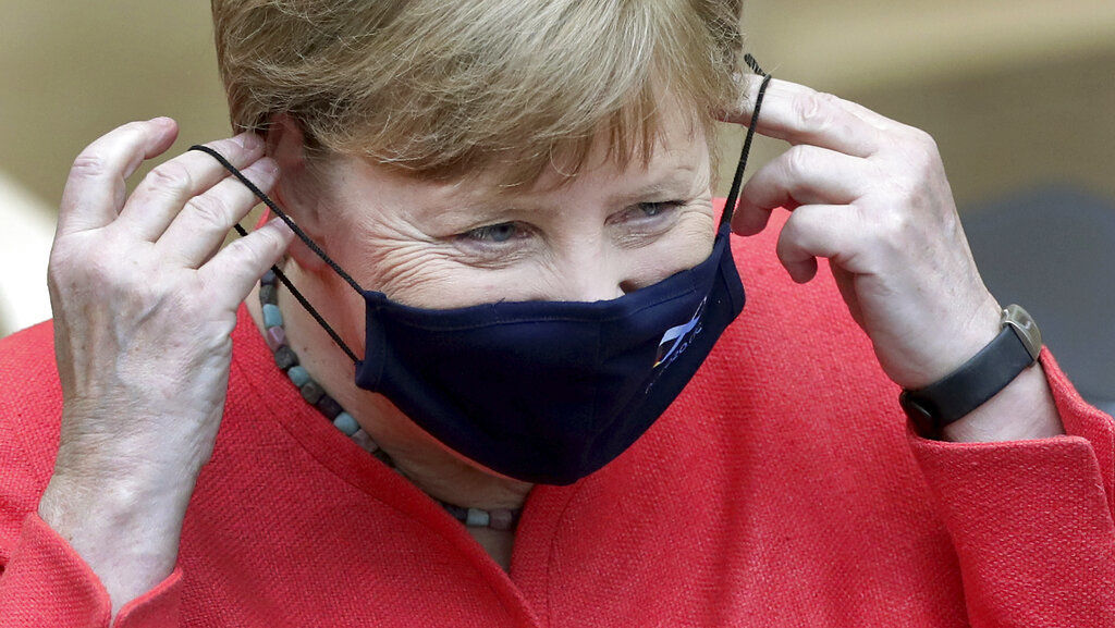 APTOPIX Virus Outbreak Germany Politics